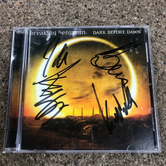 Breaking Benjamin autographed Ben Burnley, Keith Wallen, Jasen Rauch & A… - Picture 2 of 9